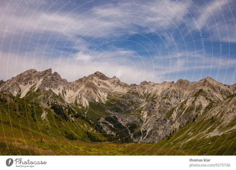 Bergwelten Berge Lesachtal Berge u. Gebirge Landschaft Menschenleer Ferien & Urlaub & Reisen Tourismus wandern Umwelt Außenaufnahme Alpen Erholung