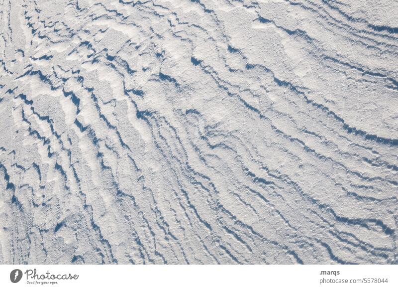 Schneeschichten Winter gefroren Textur Frost Bodenbelag weiß schön verschneit Hintergrundbild Strukturen & Formen Klimawandel kalt Umwelt Eisschollen Schicht