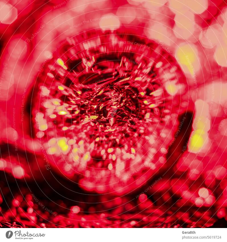 roter Ball abstrakter Hintergrund Abstraktes Muster aqua Hintergründe Bad schwarz blasend hell Schaumblase Blase Hintergrund Seifenblasenball Badeschaum kreisen