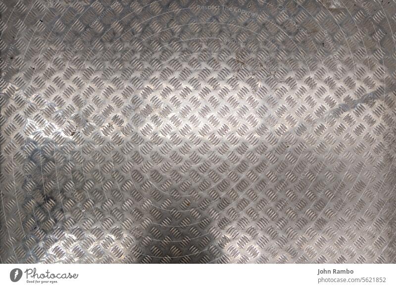rutschfester Aufzugboden aus Edelstahl, Textur und Hintergrund glänzend rostfrei Stahl rutschen Beweis heben Stock voller Rahmen flach Titan texturiert