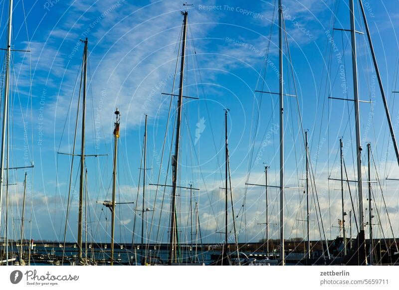 Jachthafen Stralsund altstadt gebäude hafenstadt hanse hansestadt haus himmel horizont küste mecklenburg mv ostsee ostseelküste stralsund strelasund ufer