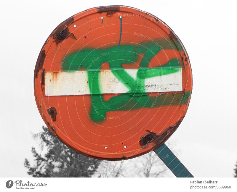 Verkehrszeichen verbietet Einfahrt einfahrt durchfahrt verkehrszeichen verbot schild deutschland