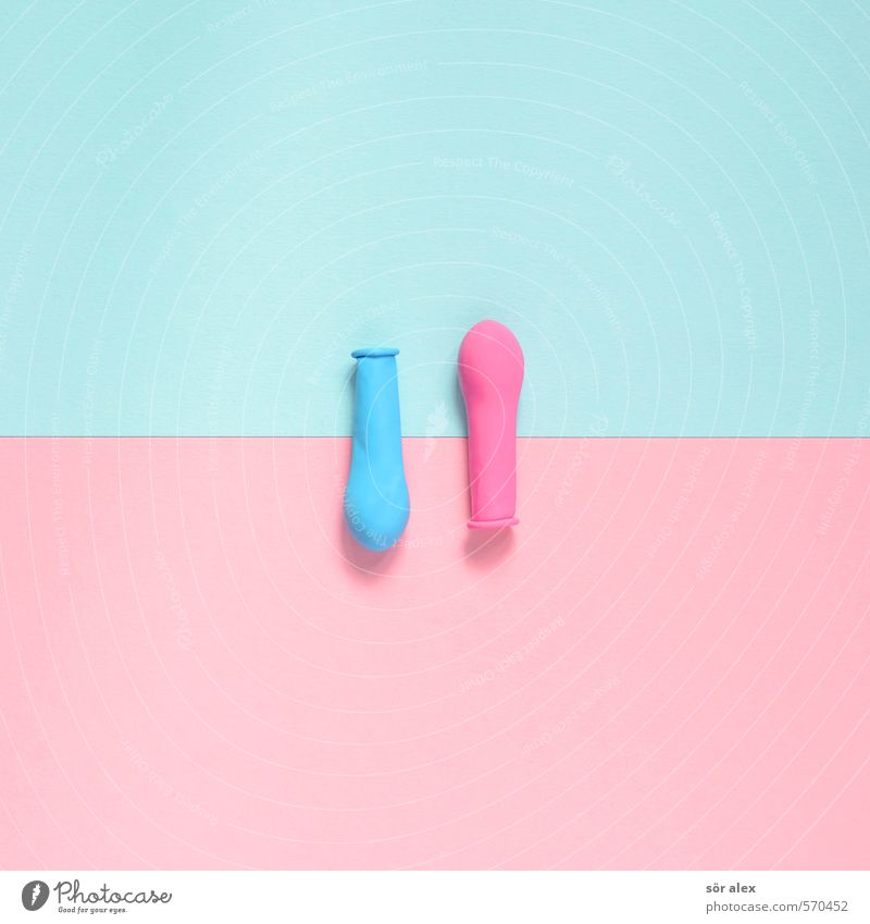 egal Gesundheitswesen Business maskulin feminin Luftballon blau rosa Sex Sexualität Junge Mädchen Geschlecht Kinderwunsch Familienplanung Familienglück