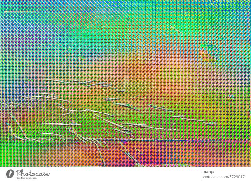 Bunter Faltenwurf Folie mehrfarbig LSD spektral Hintergrundbild verrückt außergewöhnlich delirium Farbenspiel Rauschmittel Drogen Irritation Farbverlauf