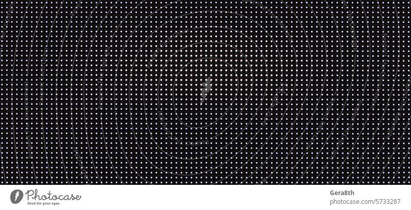 Hintergrundmuster leuchtende blaue und weiße LED-Punkte auf schwarzem Hintergrund Leuchtdiode Led's abstrakt Hintergrund-LEDs schwarzer Hintergrund blanko Code