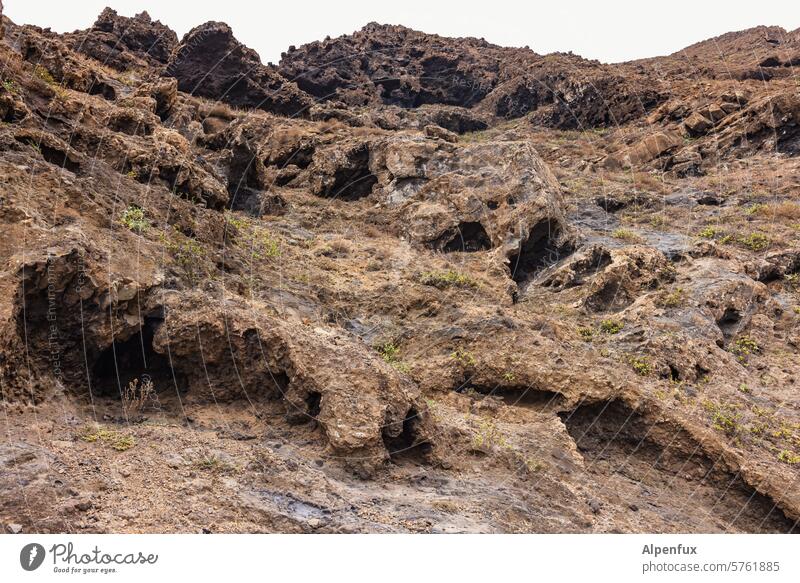 wild und ungezähmt IV Santo Antão vulkanisch malerisch Kap Verde Landschaft Afrika Natur Insel Urlaub Berge u. Gebirge Hügel Cabo Verde spitze Zacken