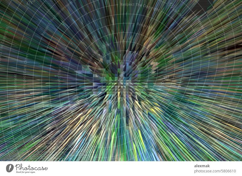 dunkler abstrakter Hintergrund mit scharfen Dornen Textur Explosion Abstraktion dunkel Kunst künstlerisch Stachel stechend stachelig Design Kreativität