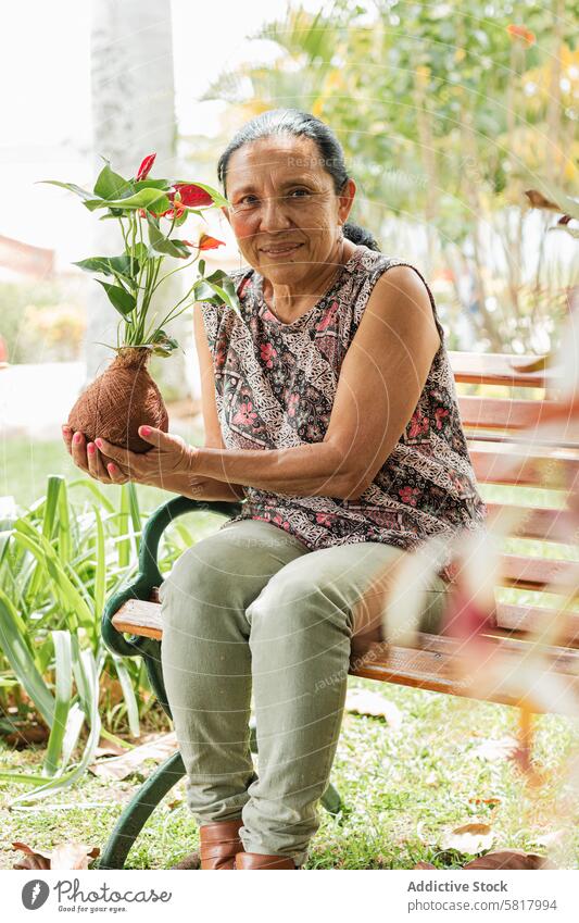 Freude kultivieren. Senior's Creative Retreat Kolumbianischer Lebensstil Hispanic-Latina aktives Altern aktiver Ruhestand Künstler zu Hause