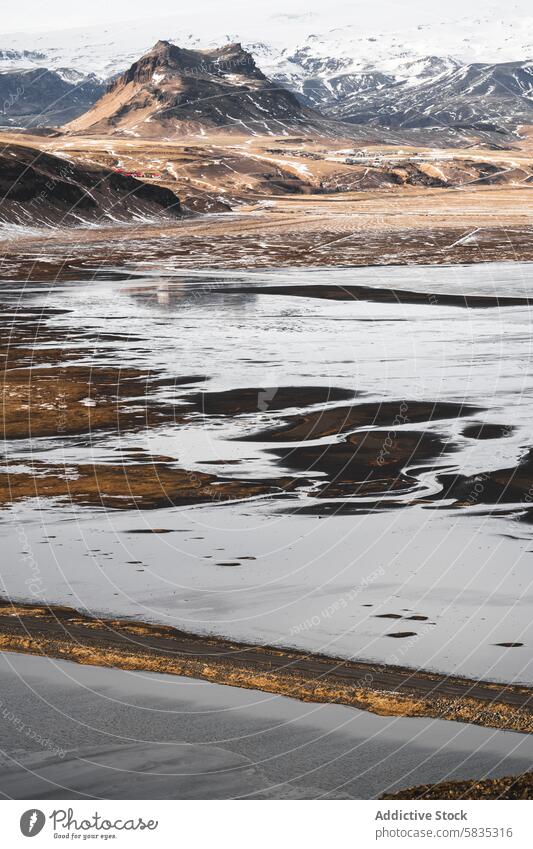 Isländische Landschaften: Die Halbinsel Snaefellness und die Westmännerinseln Island Natur Berge u. Gebirge Gipfel Schnee kalt Winter Eis Gelände snaefellness