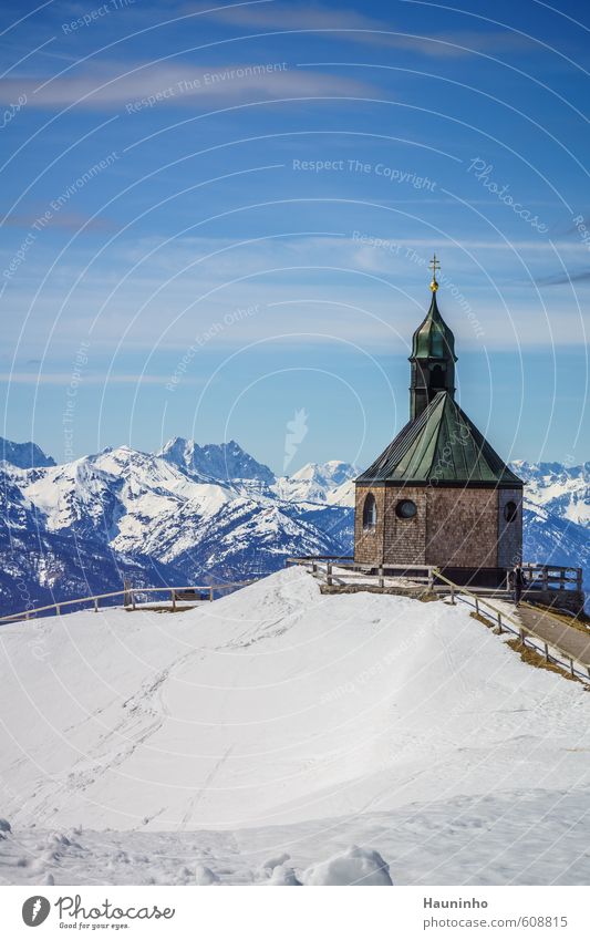 Bergkapelle Freizeit & Hobby Ferien & Urlaub & Reisen Freiheit Winter Schnee Berge u. Gebirge wandern Sport Klettern Bergsteigen Natur Landschaft Luft Himmel