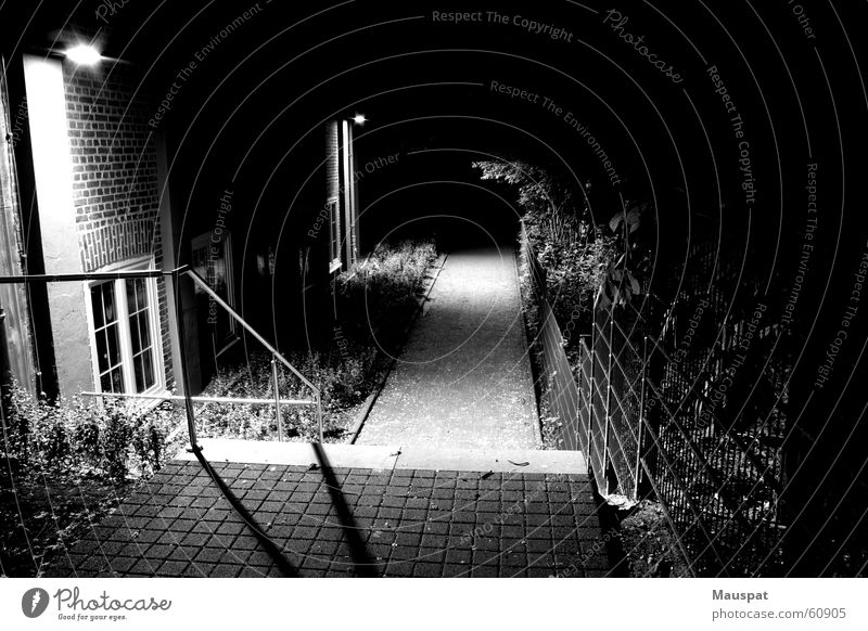 Ungewissheit ungewiss dunkel Wege & Pfade Seitenweg Treppe