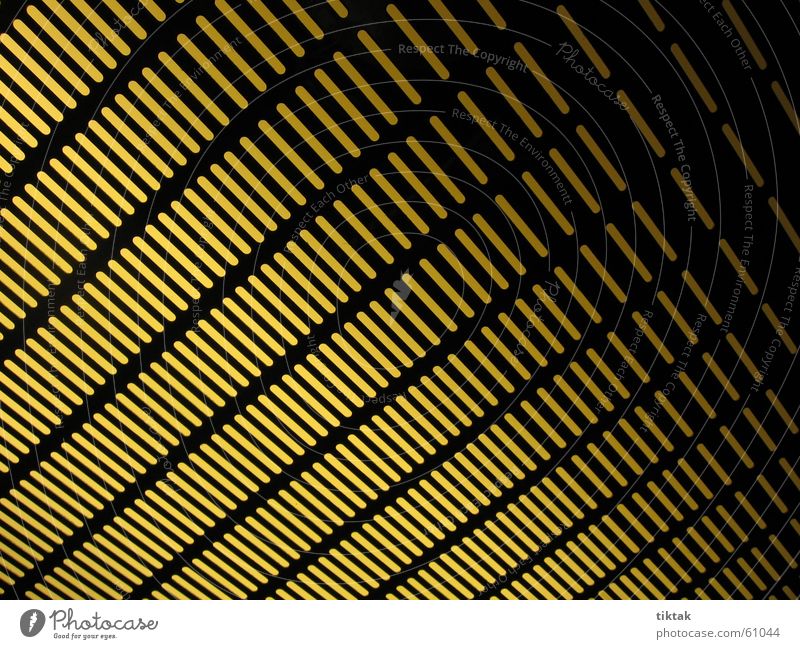 gelb/schwarz diagonal Licht Gitter Hintergrundbild Streifen Linie Muster Lampe Beleuchtung