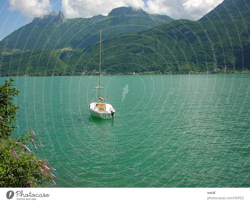 Segelboot Segeln Wasserfahrzeug See Annecy Frankreich