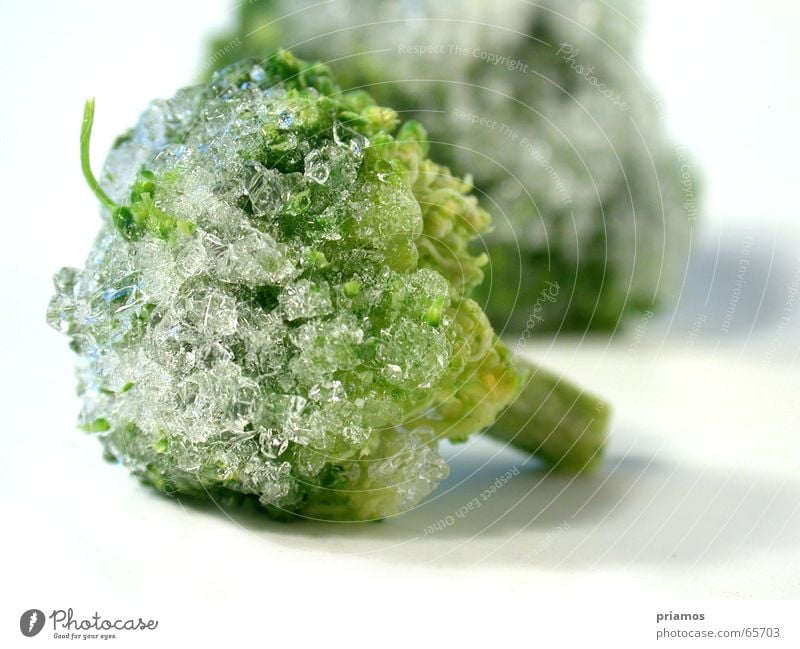 Ice Age Brokkoli grün Eis kalt Schnellzug Gemüse Ernährung vegetable cold