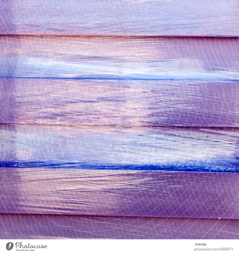 Packung Stil Design Kunststoff Linie violett Farbe Hintergrundbild Verpackungsmaterial Güterverkehr & Logistik Farbfoto Außenaufnahme Detailaufnahme abstrakt