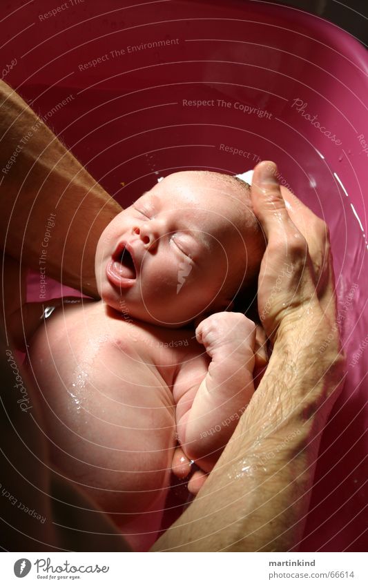 badewonne Baby Körperpflege Sauberkeit rosa Wohlgefühl Schwimmen & Baden Mann Waschen
