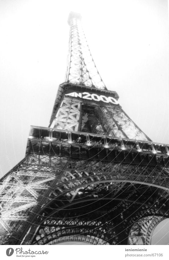Millenium in Paris Tour d'Eiffel 2000 Frankreich millenium jahrhundertwende Turm