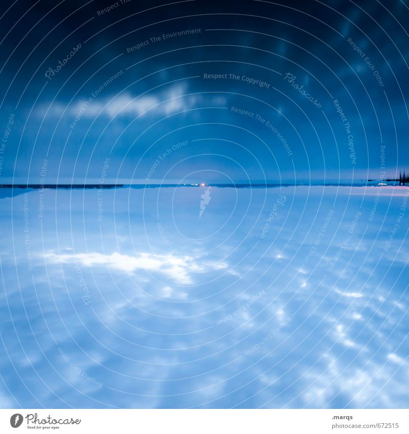 Chiemsee Stil Ferien & Urlaub & Reisen Ausflug Abenteuer Natur Landschaft Urelemente Wasser Wolken Horizont Sommer See außergewöhnlich schön blau Stimmung