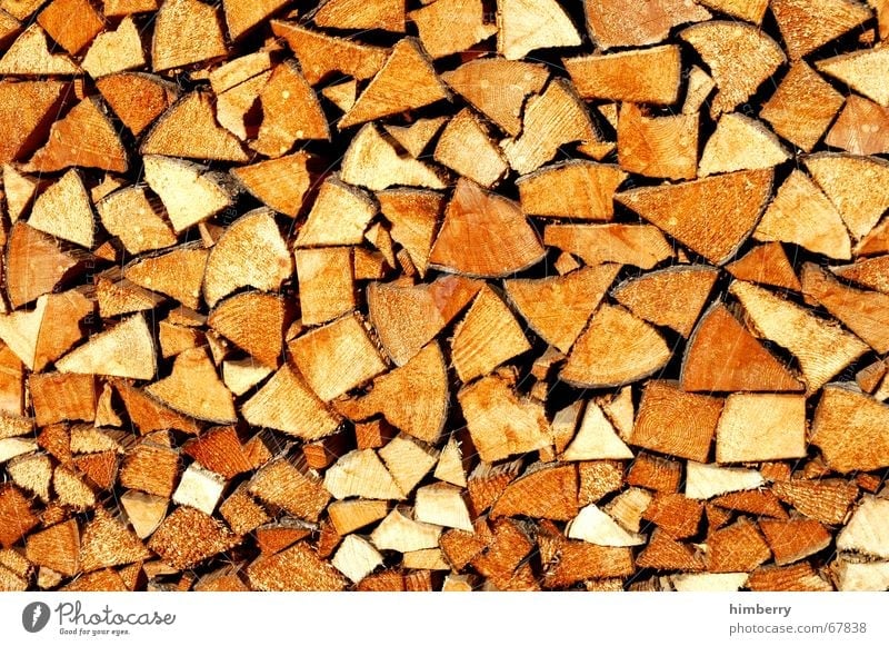 woodstock Holz Brennholz Rohstoffe & Kraftstoffe Baumstamm Nutzholz Elektrizität Energie Holzstapel Winter abgehauenes pflanzenprodukt