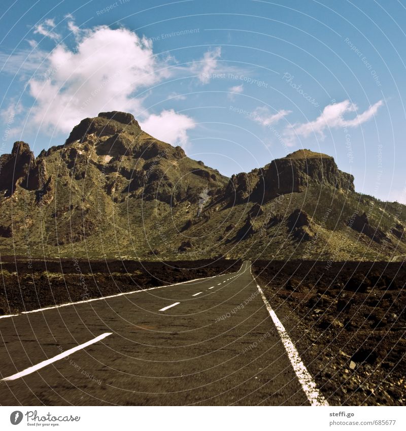 roadtrip // Teneriffa II Ferien & Urlaub & Reisen Tourismus Ausflug Abenteuer Ferne Freiheit Berge u. Gebirge Natur Landschaft Felsen Gipfel Vulkan Teide