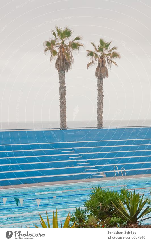 Puerto de la Cruz / Teneriffa VII Umwelt Natur Luft Wasser Himmel ästhetisch Kanaren Spanien Süden Wärme Nebel Badewanne Freibad Schwimmen & Baden Schwimmbad
