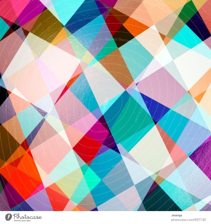 2100 | Square elegant Stil Design Linie Streifen außergewöhnlich Coolness trendy modern schön verrückt chaotisch Farbe Kreativität Geometrie Mosaik Raster