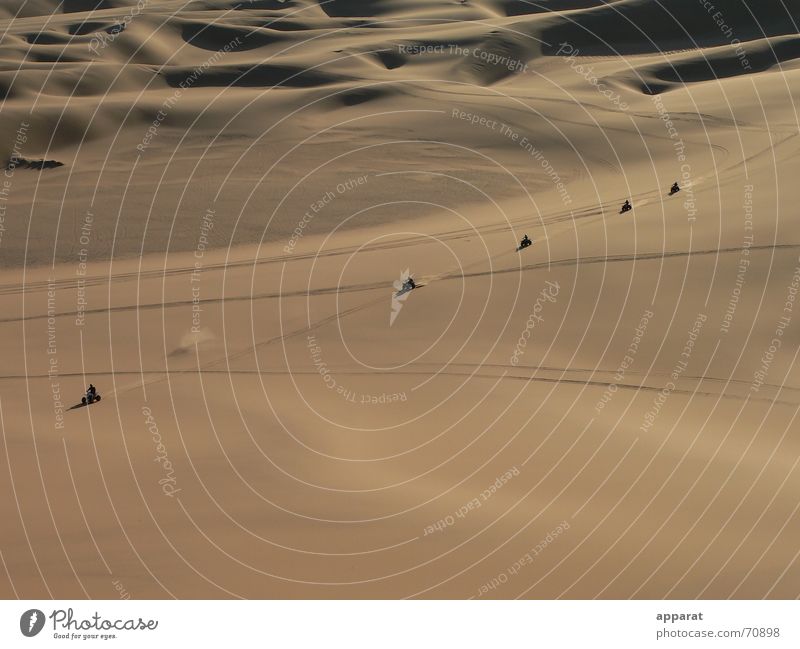 Wüstenkette Namibia quadbiking quadbike Kette Sand wüstensand quadbikes Freiheit Stranddüne