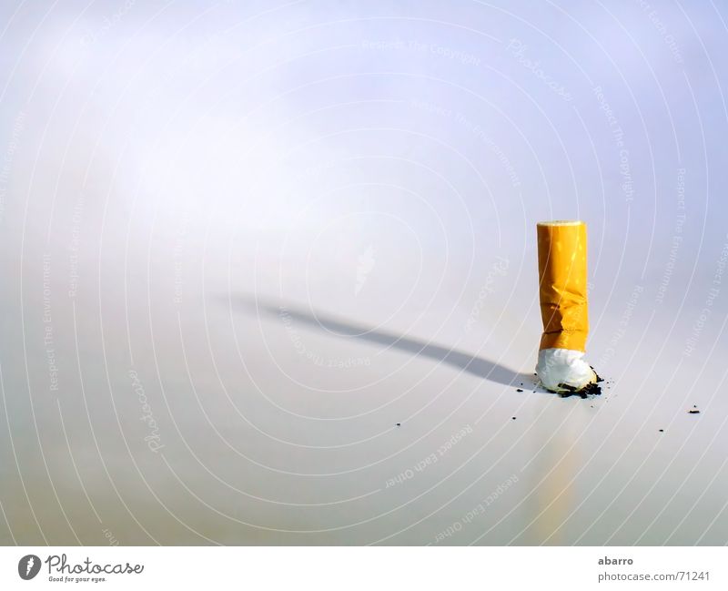stop smoking Zigarette Entschlossenheit Symbole & Metaphern cigarette tobacco to smoke vice habit health lung to breathe stub ash to prohibit to restrict