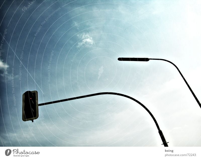 Rossfettmarmelade - Vielfalt schrumpft zur Einfalt Ampel Laterne Biedermeier Halt Straßenbeleuchtung gefährlich Sicherheit Verkehr brotsuppe lichtstengel