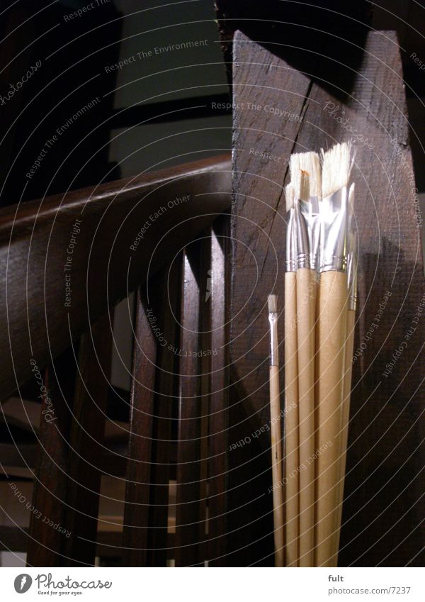 Pinsel Holz Fachwerkfassade Kunst Eiche Haus Stil Werkzeug Freizeit & Hobby borstenpinsel Geländer streichen kunstbedarf