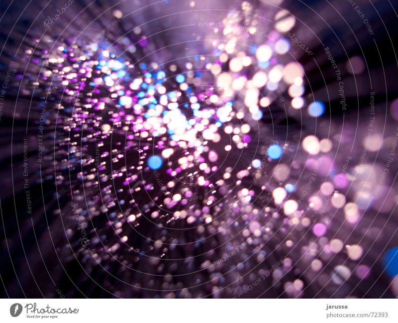 lichtspritzer Licht violett dunkel Unschärfe spritzen Punkt molekular Verwirbelung Wassertropfen Regen durcheinander blau
