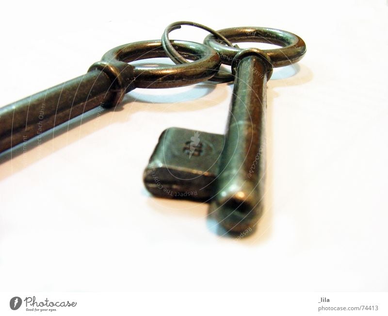key lock antique keys opened opening  door old key old safety object