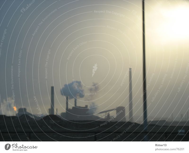 Stelco Smog Industriefotografie hamilton smokestack pollution grey cloud steel mill