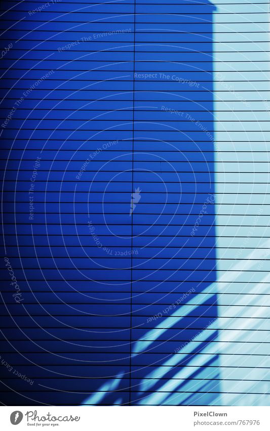 Blaues Design Stil Häusliches Leben Innenarchitektur Beruf Arbeitsplatz Büro Baustelle Architektur Stadt Stadtzentrum Haus Hochhaus Industrieanlage Bauwerk