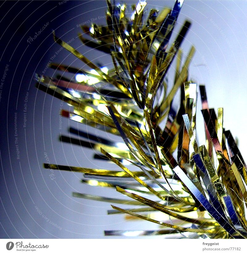 Golden Glitter glänzend Winter Dezember Dekoration & Verzierung Schmuck gold Weihnachten & Advent