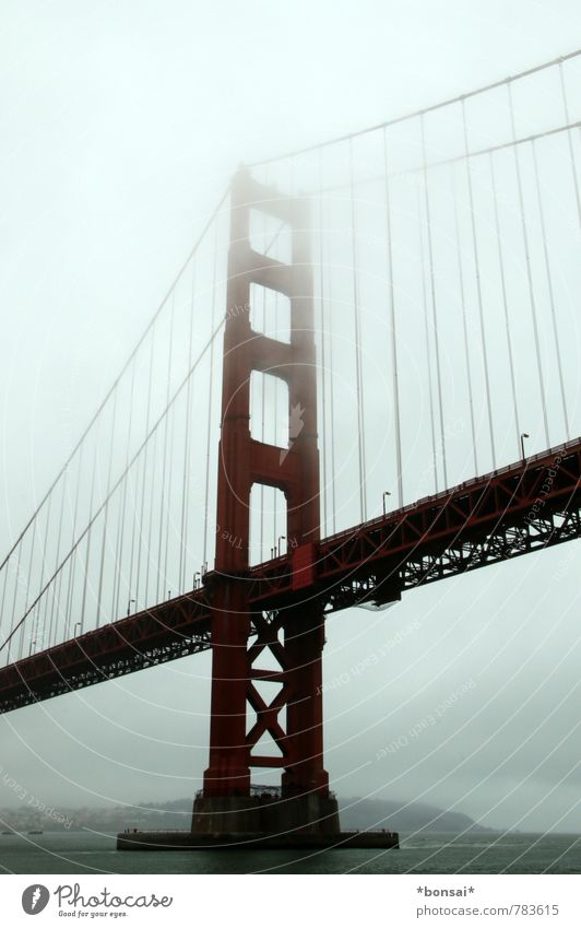 golden gate II Golden Gate Bridge San Francisco San Francisco Bay Brücke USA Amerika Straße Verkehr Hängebrücke Kalifornien Wahrzeichen Nebel Bauwerk