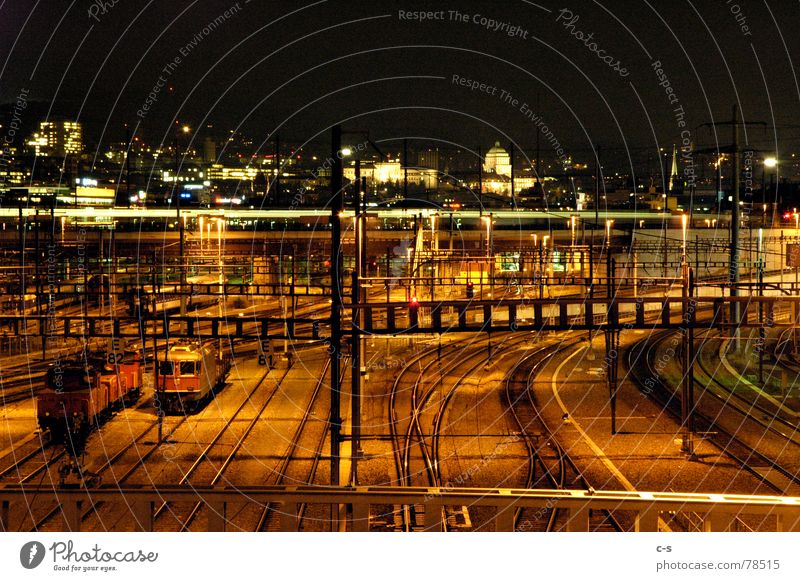 Hardstillstand Gleise Hardbrücke Schienenverkehr Eisenbahn Verkehr stagnierend transit schwerverkehr Bahnhof Zürich