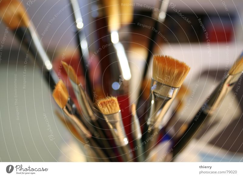 paint me a picture Blumenstrauß Kunst Kunsthandwerk brushes pot synthetic hair artist tools painting