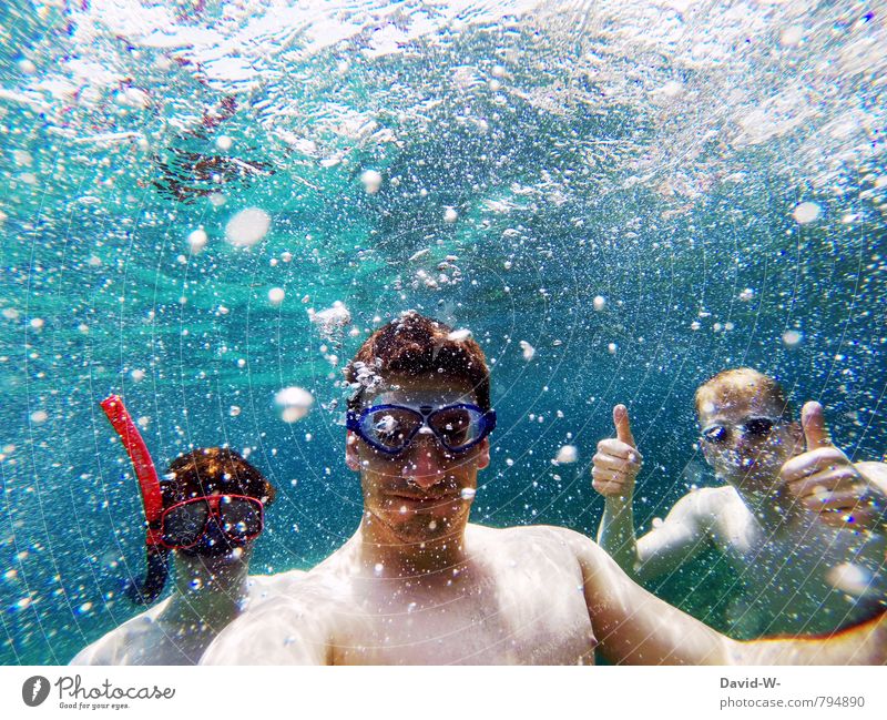 Unterwasserurlaub Freude Wellness Zufriedenheit Whirlpool Schwimmen & Baden tauchen Schwimmsport Ferien & Urlaub & Reisen Tourismus Abenteuer Sommer