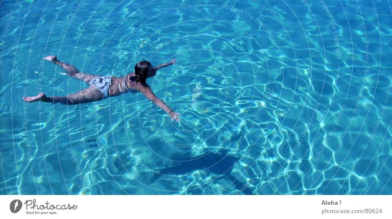 Open Water / ohne Chris Kentis Badebekleidung Meer Meeresboden Mädchen Wellen Sommer Ferien & Urlaub & Reisen Schweben ästhetisch Nixe Umwelt Wohlgefühl