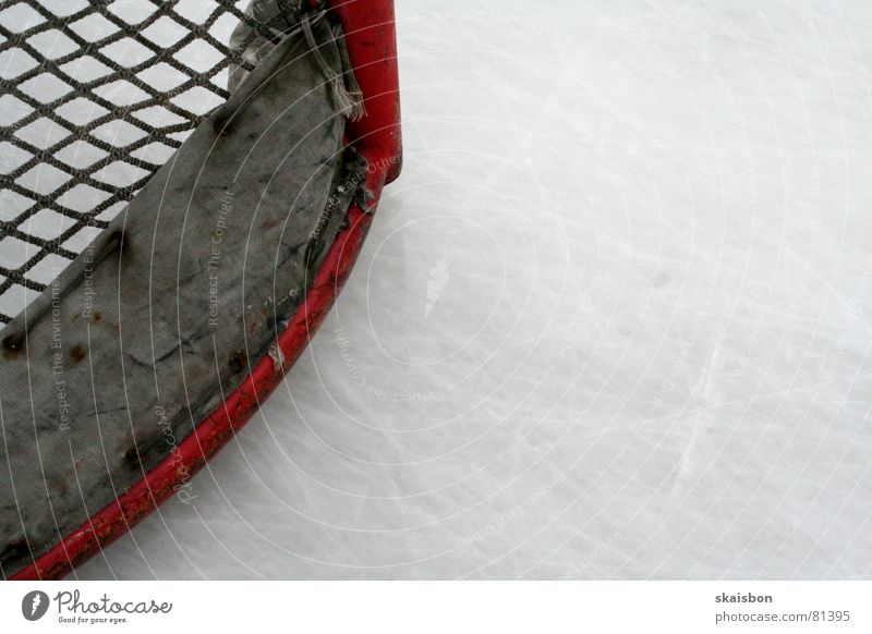 flach in die ecke Freizeit & Hobby Spielen Sport Eis Frost Tor Netz frisch kalt National Hockey League Eishockey Eisfläche Einladung Gutschein Hintergrundbild