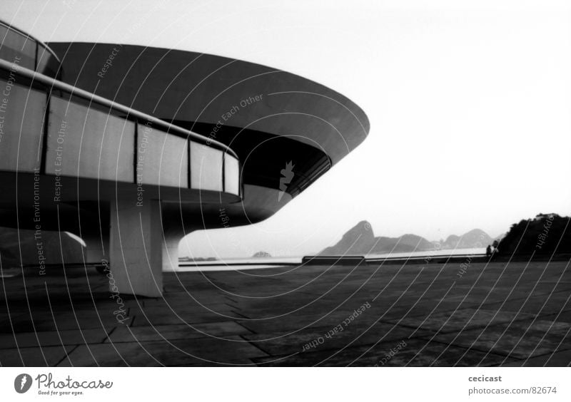Niemayer's inspiration Rio de Janeiro Brasilien planen Fünfziger Jahre Spannung modern curves landscape perspective space architecture Inspiration imagination