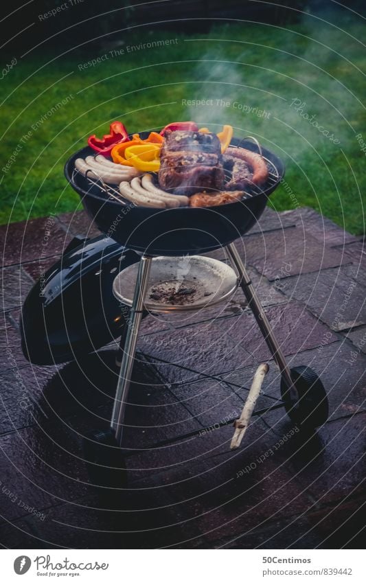 Der Kugelgroller - BBQ - Die Grillsaison hat eröffnet Lebensmittel Fleisch Wurstwaren Gemüse Kräuter & Gewürze Grillen Griller Ernährung Lifestyle Reichtum