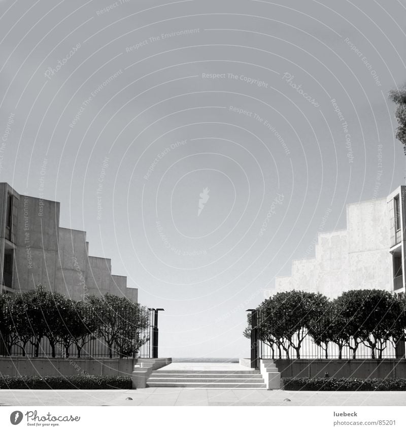 Salk Institute - San Diego La Jolla Gebäude Wissenschaften Amerika Kalifornien USA Architektur modern Louis Kahn San Diego County