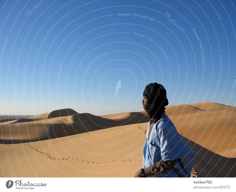 Mahmoud's Heimat Mauretanien Sehnsucht Einsamkeit Wüste Tuareg Sahara Stranddüne Spuren