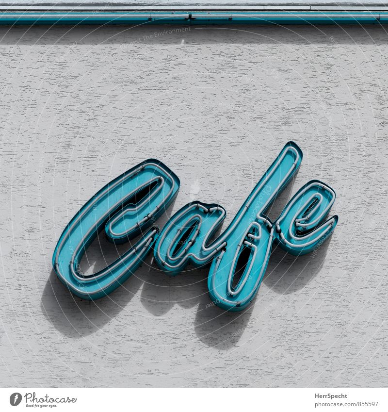 Café Türkis Ferien & Urlaub & Reisen Restaurant Essen trinken Wien Österreich Stadtzentrum Haus Bauwerk Gebäude Mauer Wand Fassade Glas Metall Schriftzeichen