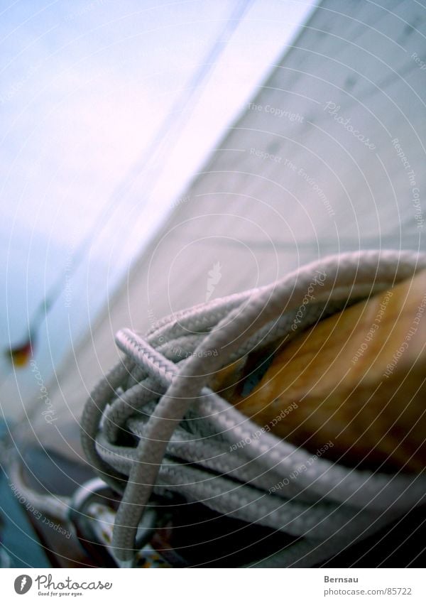 Seemannsknoten Segeln Schifffahrt Segelboot Meer befestigen Holz Sommer Ijsselmeer Wasserfahrzeug Freizeit & Hobby Sport Spielen Knotenlehre Tuch Verbindung