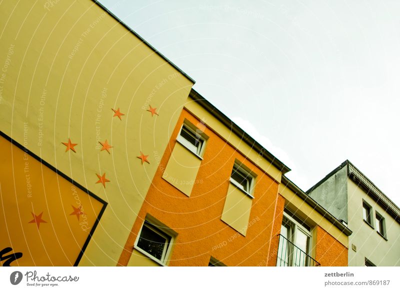 Acht-Sterne-Hotel Berlin Stadt Gebäude Haus Stadtzentrum Stadtleben Fassade Froschperspektive Menschenleer Stern (Symbol) Dekoration & Verzierung Schmuck