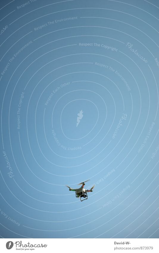 Unbekanntes Flugobjekt - spionage Reichtum Freude fliegend Fliege Modellflugzeug verfaulen filmen Technik & Technologie Wissenschaften Fortschritt Zukunft