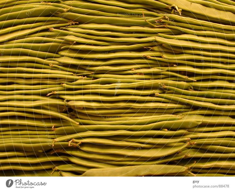 Bohnenstapel Hintergrundbild Strukturen & Formen Vegetarische Ernährung Gemüse Erbsen Farbe